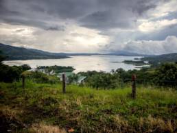 Vista del lago Arenal, en Costa Rica