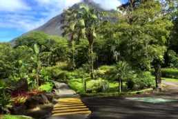 El Volcán Arenal en Costa Rica