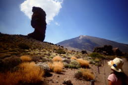 El Roque Cinchado y el Teide en el Parque Nacional del Teide