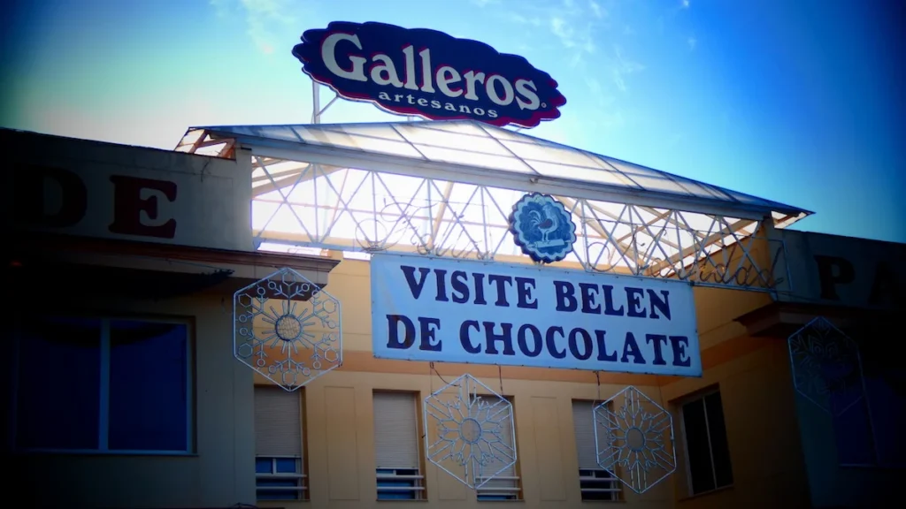 Belén de chocolate rute
