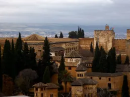 La Alhambra de Granada, en una imagen general