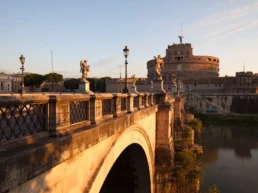 El puente Sant'Angelo en Roma