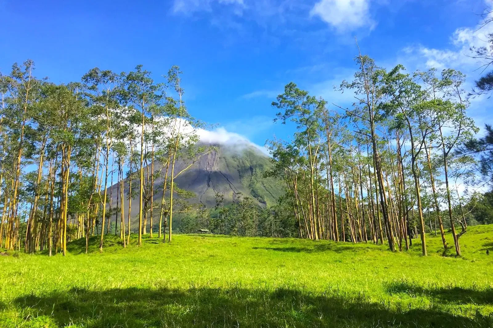 El volcán Arenal de Costa Rica