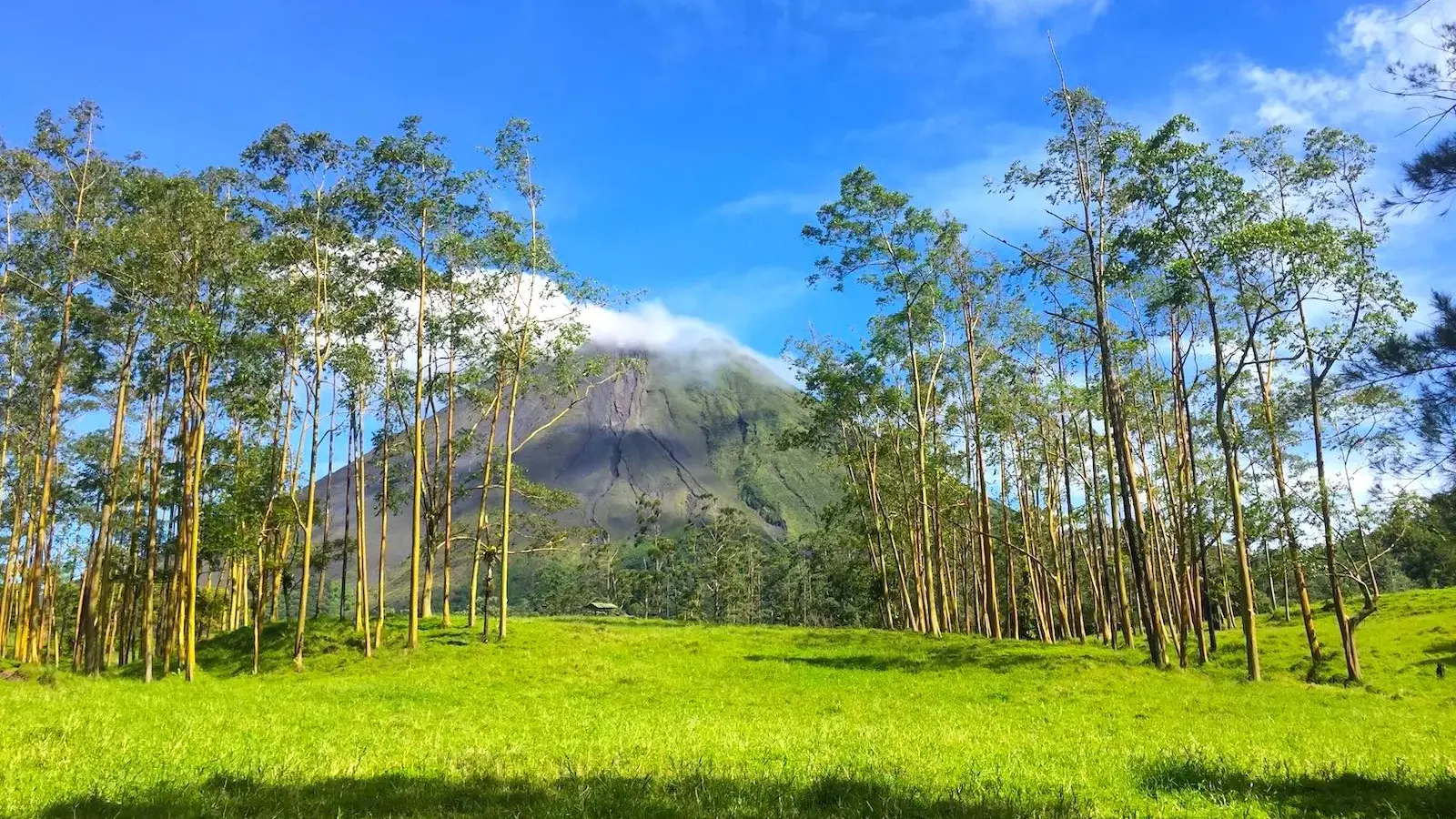 El volcán Arenal de Costa Rica