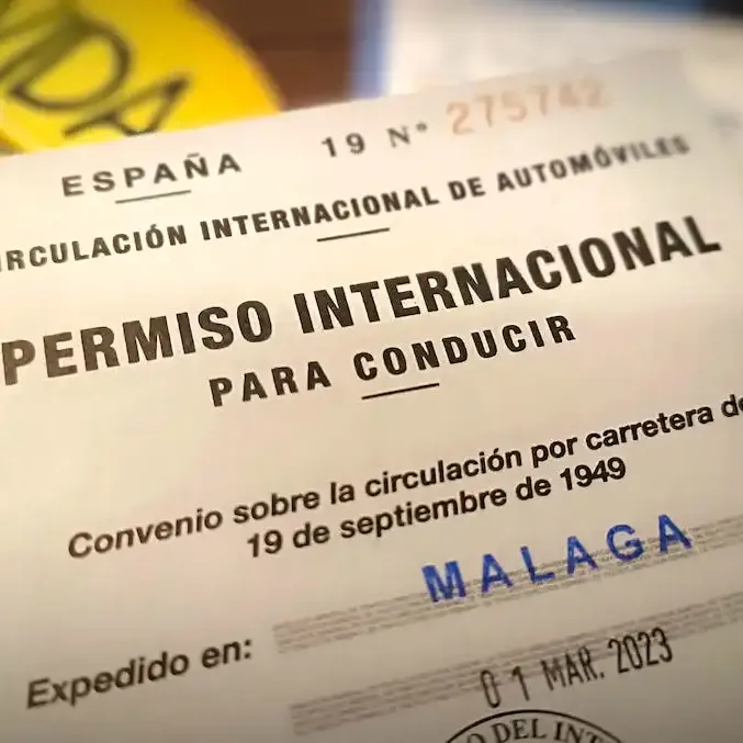 permiso internacional de conducir