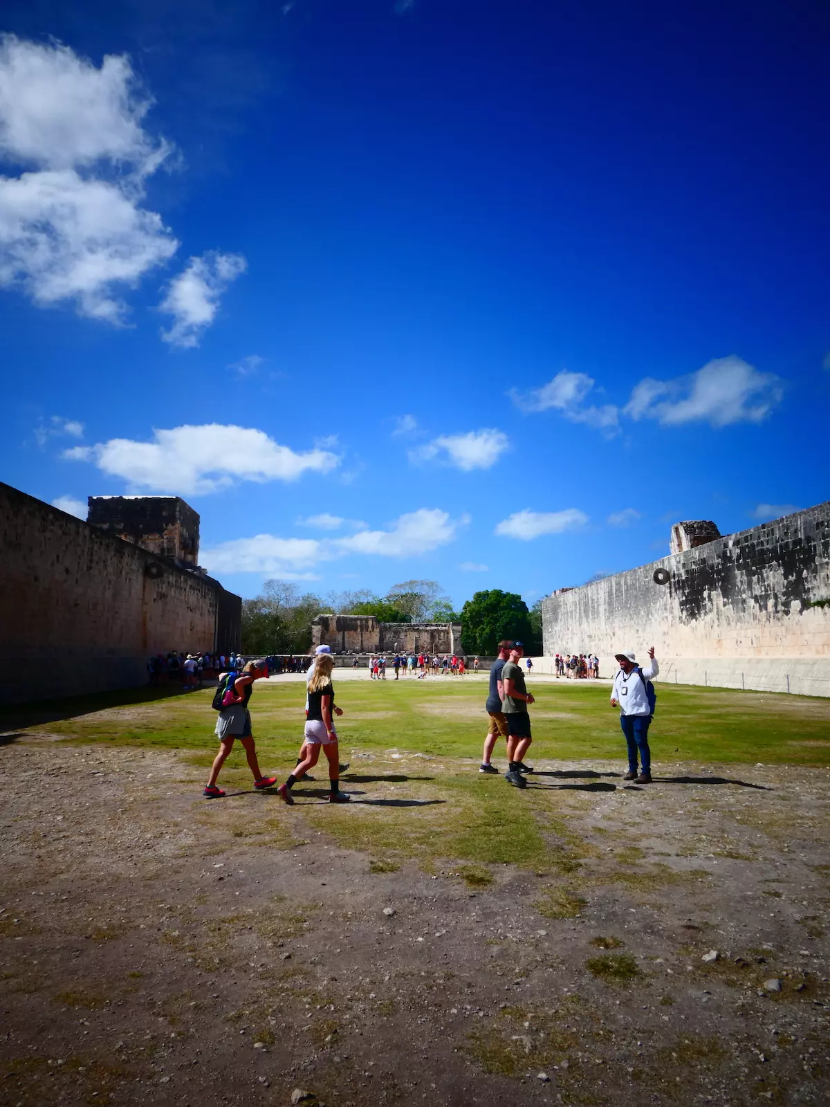 juego de pelota en chichén itzá