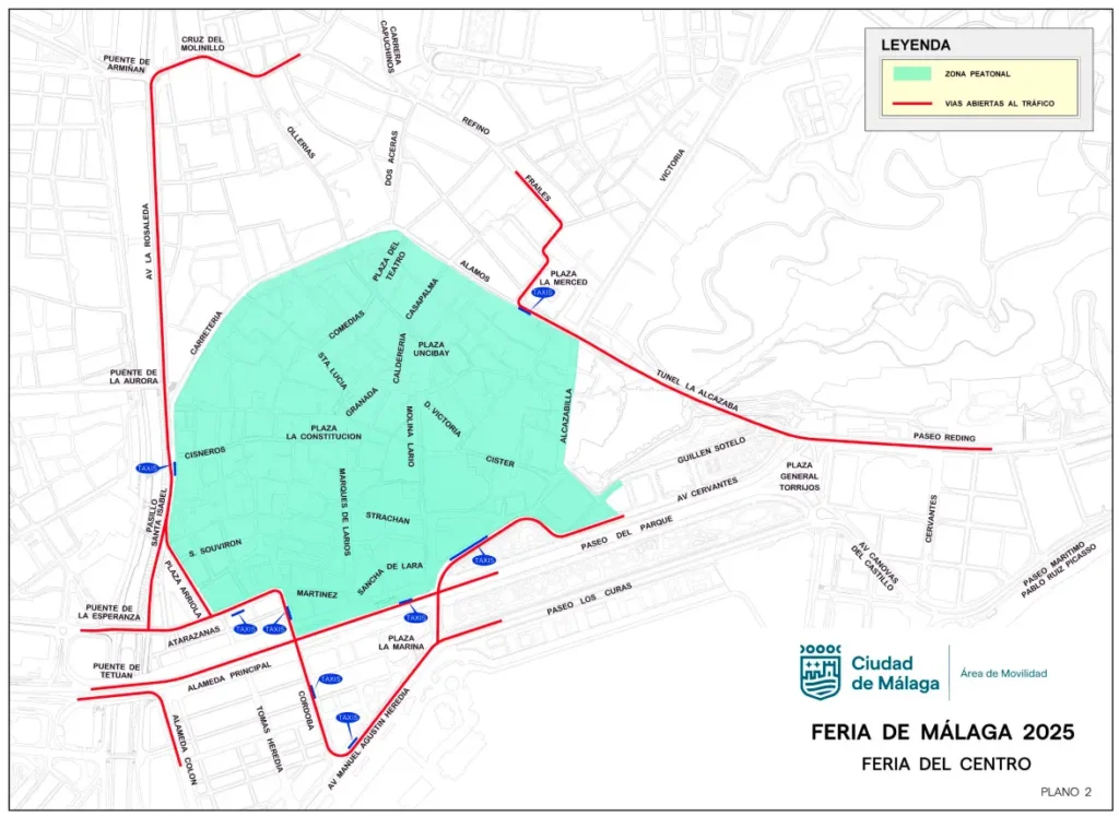 Dónde aparcar Feria de Málaga