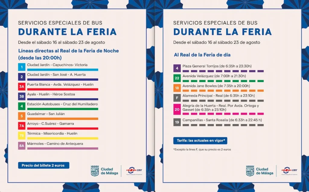 cómo llegar al recinto ferial de Málaga