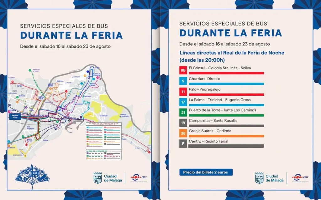 cómo llegar al recinto ferial de Málaga