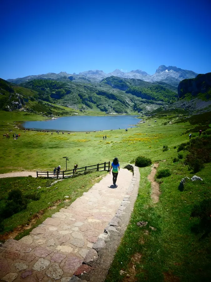 cómo llegar a los Lagos de Covadonga