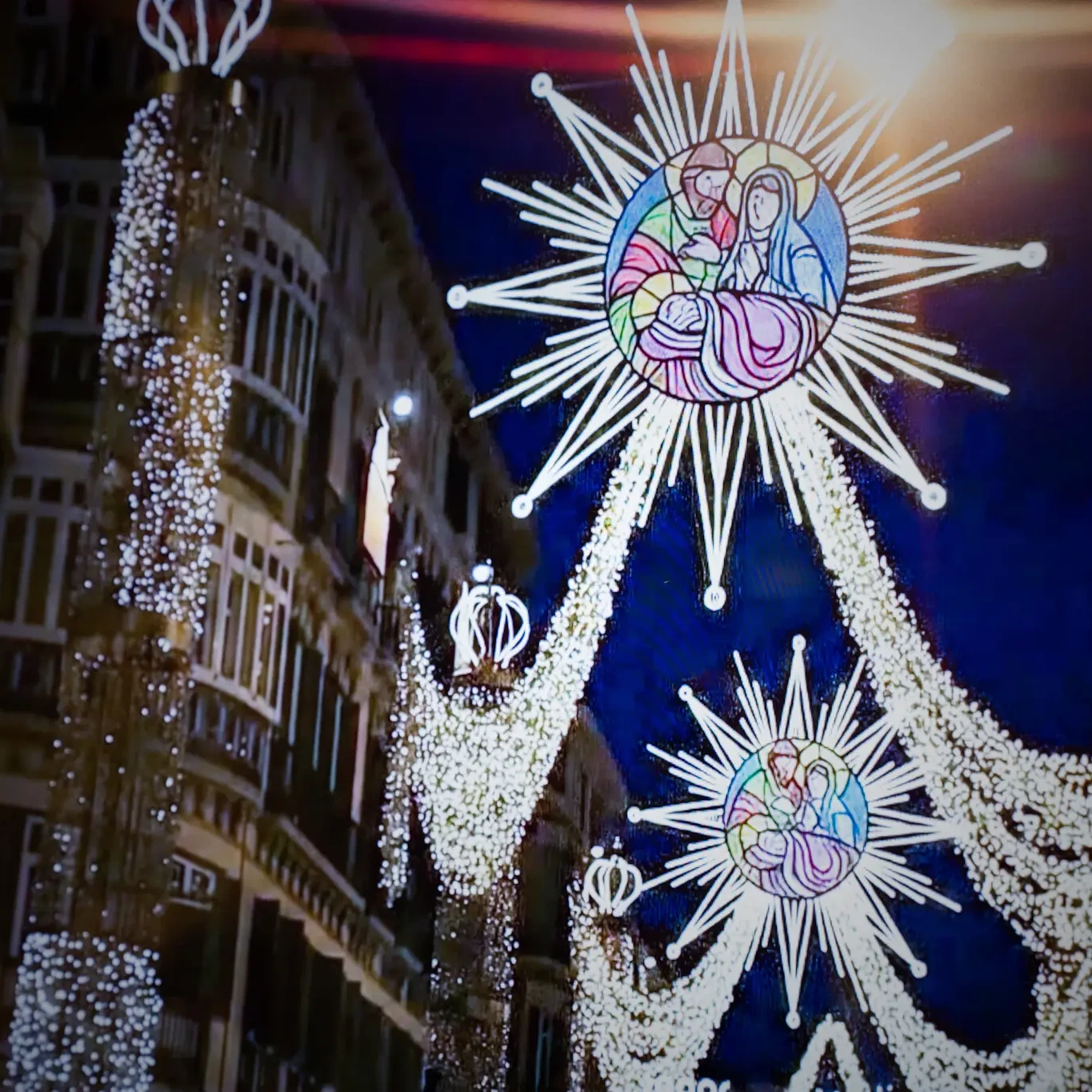 nuevo diseño luces navidad málaga 2025