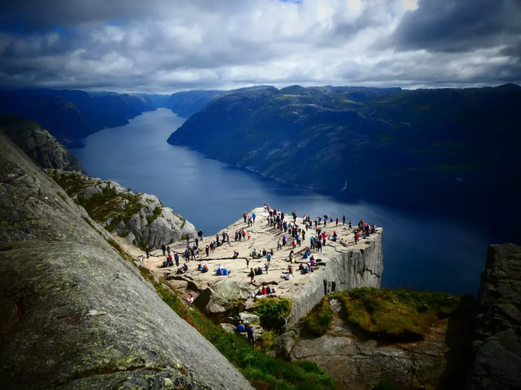vista del Preikestolen