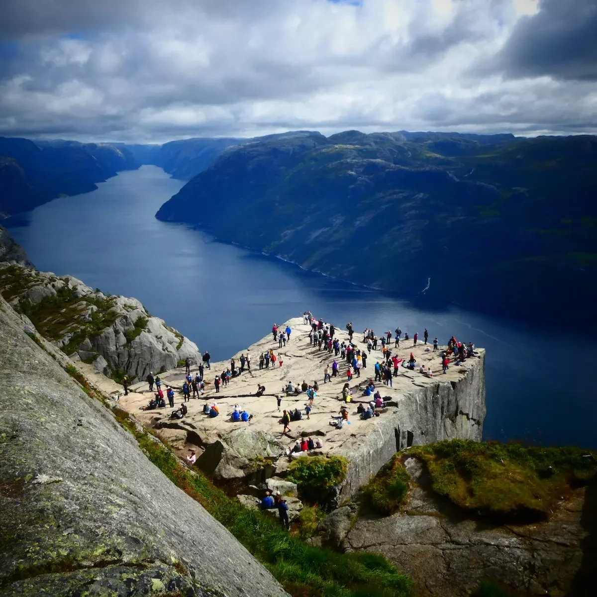 vista del Preikestolen